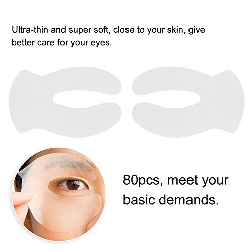 80pcs Jednokratni ultra tanki tanak maska ​​za oči DIY, alat za njegu očiju