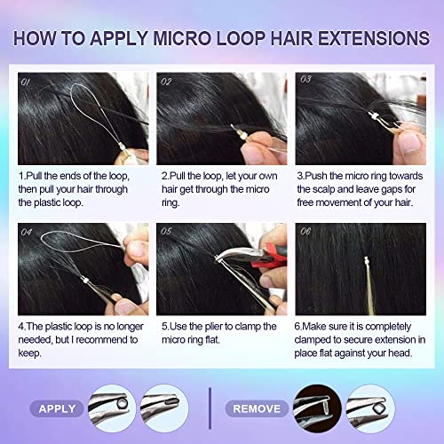 Micro Links ekstenzije za kosu za crne žene prava ljudska kosa Micro Links ekstenzije za kosu Kinky Curly Micro Link ekstenzije za