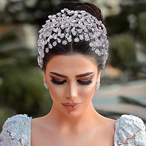 GAODESI vjenčana traka za glavu Bridal Hair Pieces Rhinestone Hair Accessories za mladenke