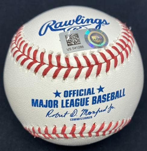 Mike Trout Millville Meteor potpisan bejzbol MLB Holo - autogramirani bejzbol