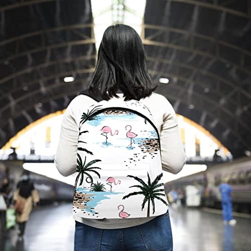 VBFOFBV ruksak za žene Dnevni papačni baksak za laptop Tražena bag, plamen palmi