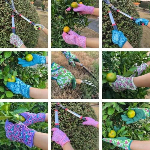 MSUPSAV vrtlarske rukavice za vrtlarstvo, sintetičke kožne vrtne rukavice, radne rukavice sa dodirnim ekranom, lagana dužnost