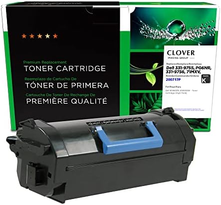 Clover Remanued Toner Cartridge za Dell 331-9755, PG6NR, 331-9756, 71mxv | Crn