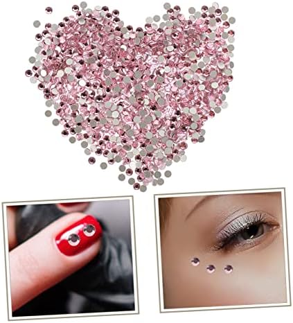 SEWACC 5kom 1 nokat Rhinestones Nail Tech Accessories Vitraži ukrasi prozirno staklo ukrasi staklo metalni dragulji nail Art nakit