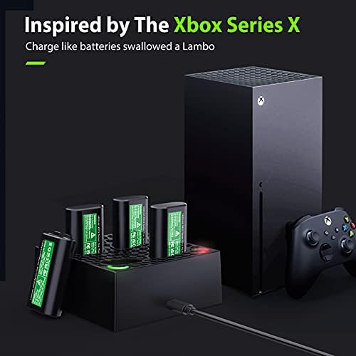 4x1400mah punjiva baterija za Xbox seriju / Xbox One / S/X / Elite & vješalica za držač slušalica
