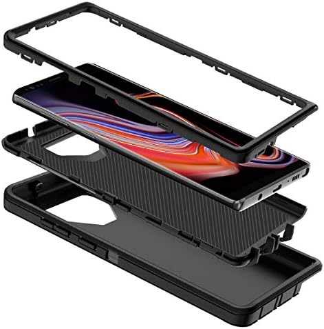 I-Honva za Galaxy Note 9 CASE otporni na prašinu / ispuštanje Troslojnog troslova punog tjelesnog zaštita [bez zaštitnog zaslona]