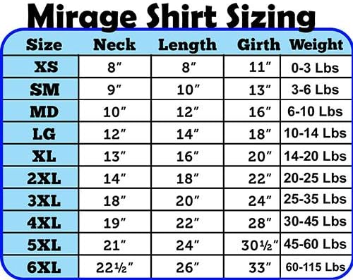 Mirage proizvodi za kućne ljubimce 8-inčne demokratske zaslonske košulje za kućne ljubimce, X-mali, bijeli