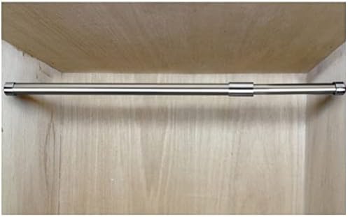 Zerdeko uvlačenje ormara za obnarenje štapova od nehrđajućeg čelika Šipke za odjeću opruge opruge učitane šipke zavjese Ormarke Podesivi prozori Napenzije za kuću
