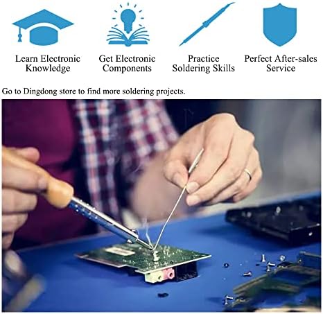 ISolderStore elektronski DIY kompleti temperatura modul lemljenja praksa Kit DIY lemljenja projekta za tinejdžere djecu odrasle zahvalnosti