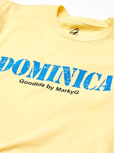 Marky g odjeća za muškarce Dominica grafički vrhunski opremljeni V-izrez
