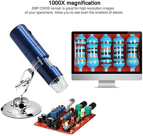 SDGH mikroskop Digitalni mikroskopi Zoom ručni LED lupa 1000x USB mikroskop za punjenje za iOS / Android telefon Tablet
