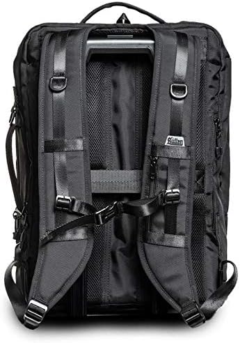 Sullen Blaq PAQ Prime Tattoo Art Travel Lifestyle Backpack Back - Crna