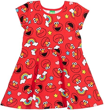 Sesame Street Elmo Abby Cadabby haljina i Scrunchie odojče do malog djeteta