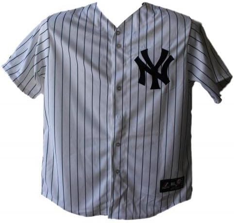 Whitey Ford potpisao New York Yankees Majestic White l Jersey Steiner 20458 - autogramirani MLB dresovi