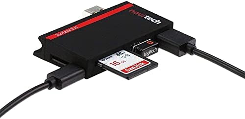 Navitech 2 u 1 laptop/Tablet USB 3.0/2.0 Hub Adapter/Micro USB ulaz sa SD / Micro SD čitač kartica kompatibilan sa ASUS ZenBook Pro