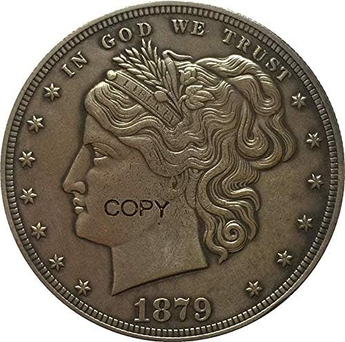 1879 Sjedinjene Američke Države $ 1 Dollar Coins Copy 5 Copysovevenir Novelty Coin poklon