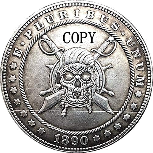 Challenge Coin Hobo Nickel 1890-Cc USA Morgan Dollar Coin Copy Tip 159 Kopiraj ukrasi Kolekcija poklona Coin Coir