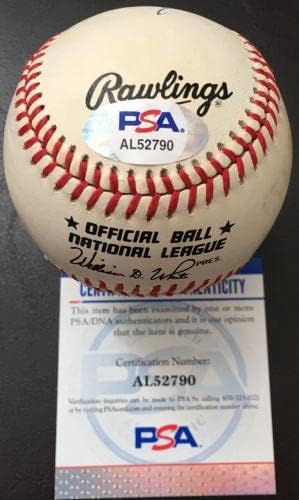 Vojvoda Snider Duke of Flatbush autogramirana bejzbol nacionalne lige, PSA COA - autogramirani bejzbol