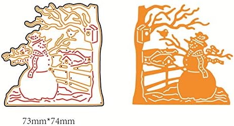 Mosbug metalni čelični listovi za rezanje umire božićni snježni zanat za obrezivanje die za DIY Scrapbooking Album papirna karta foto