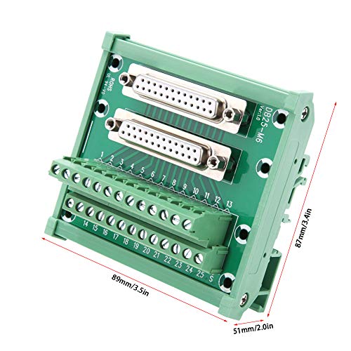 Terminalni blok, mala Karoserija DB25 DIN šina zamena za elektronsku komponentu za Električni priključak