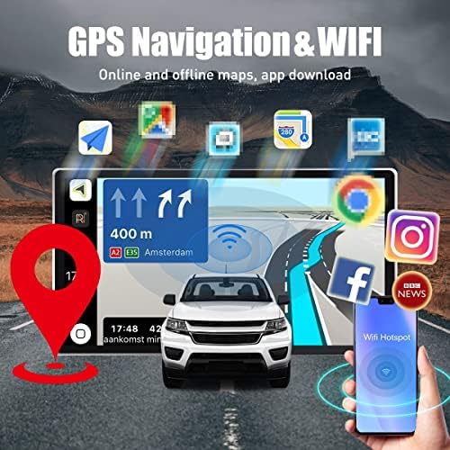 WOSTOKE Tesla Style 9.7 Android Radio CarPlay Android Auto Autoradio Auto Navigation Stereo multimedijalni plejer GPS RDS DSP Bt WiFi