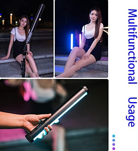 Magnetno RGB cijevno svjetlo, štap za osvjetljenje fotografije, ručni LED Video štap sa Mini stativom punjiva baterija od 5200mAH