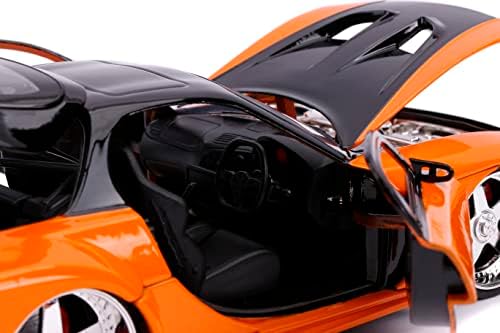 Fast & amp; Furious 1:24 Han's Mazda RX-7 Die-cast Car, igračke za djecu i odrasle