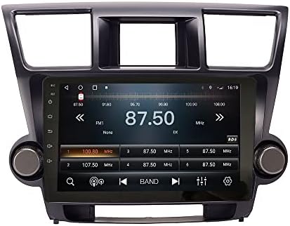 Android 10 Autoradio auto navigacija Stereo multimedijalni plejer GPS Radio 2.5 D ekran osetljiv na dodir forToyota Highlander 2007-2014