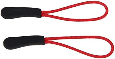 Zamjenski povučeni kabl puller klizač zatvarača za ruksake Jakne za prtljag 10 komada crvenatravna usluga