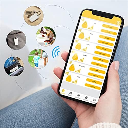 Bluetooth Finder, Keys Finder i lokator predmeta za ključeve, torbe i još mnogo toga, dvosmjerni Alarm nakon isključenja, kompatibilan za OS X i za Android