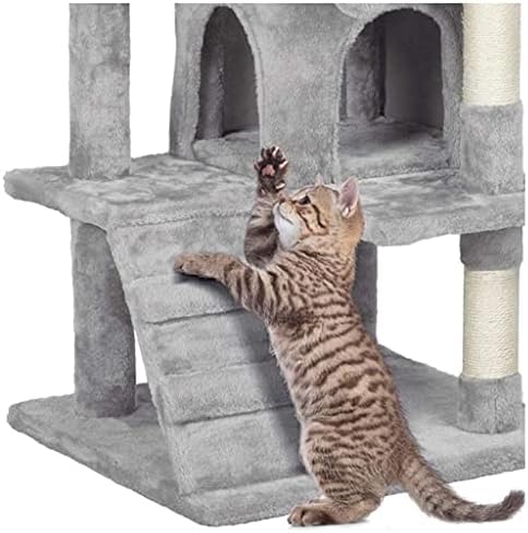 CXDTBH pet Cats penjački okvir mačke toranj drveća mačja kuća za grebanje igra se penjački stub mačke toranj drveta sa ljestvama