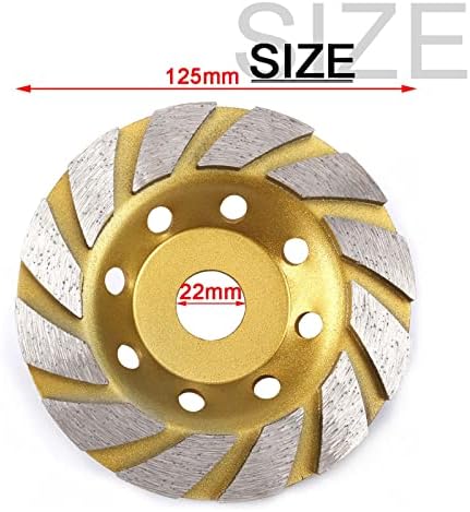 Cklics mljeveni disk 100/125/150 / 180mm Dijamantni kotač za brušenje, rezbarenje drveta Disk oblika brusilica za brušenje betonski granitni alat za rezanje