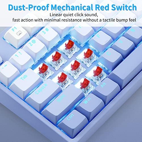 HUO JI E-YOOSO mehanička igračka Tastatura sa Gradijentnim plavim tasterima crveni prekidači LED pozadinskim osvjetljenjem ožičeno