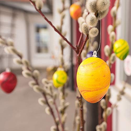 Amosfun ručno dekor zanatskog pjene blok uskrsnog jajeta jaje jaje jaje Jaje Eay Easster Decon Egg za dječji festivalski obrt 10pcs